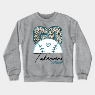 Topeka Takeovers Leopard Crewneck Sweatshirt